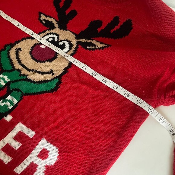 “Oh Deer” Reindeer Christmas Sweater - Picture 5 of 5